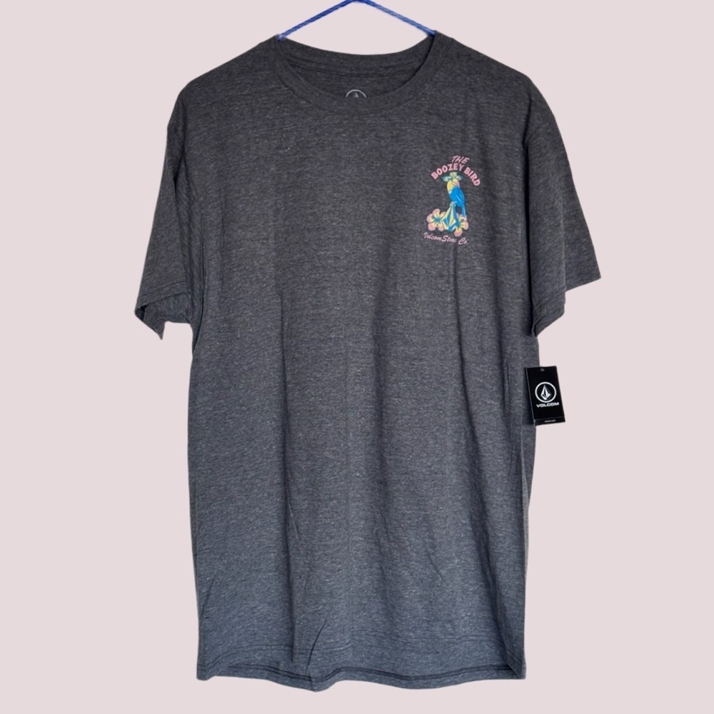 NWT Men’s Volcom Gray Graphic T-Shirt‎ -Lg